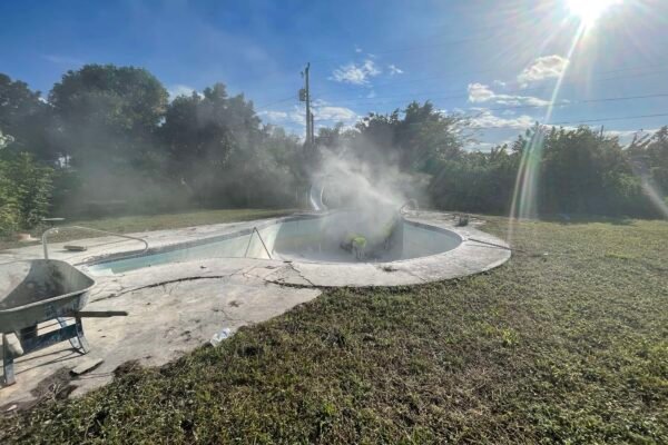 Pool demolition removal Palm Beach County