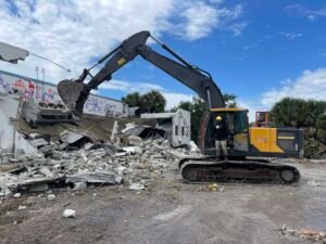 Commercial building demolition Palm Beach