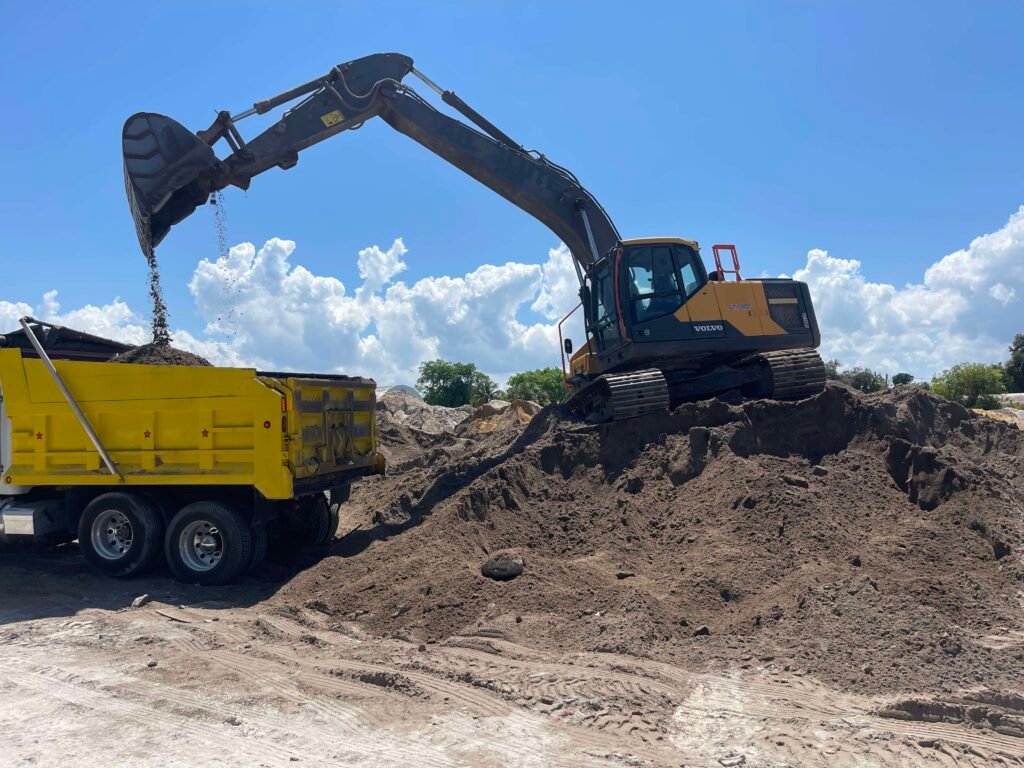 Excavation site work Palm Beach County Florida