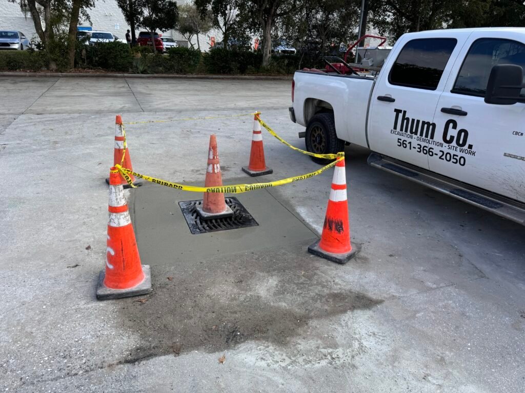 Manhole Lid Repair