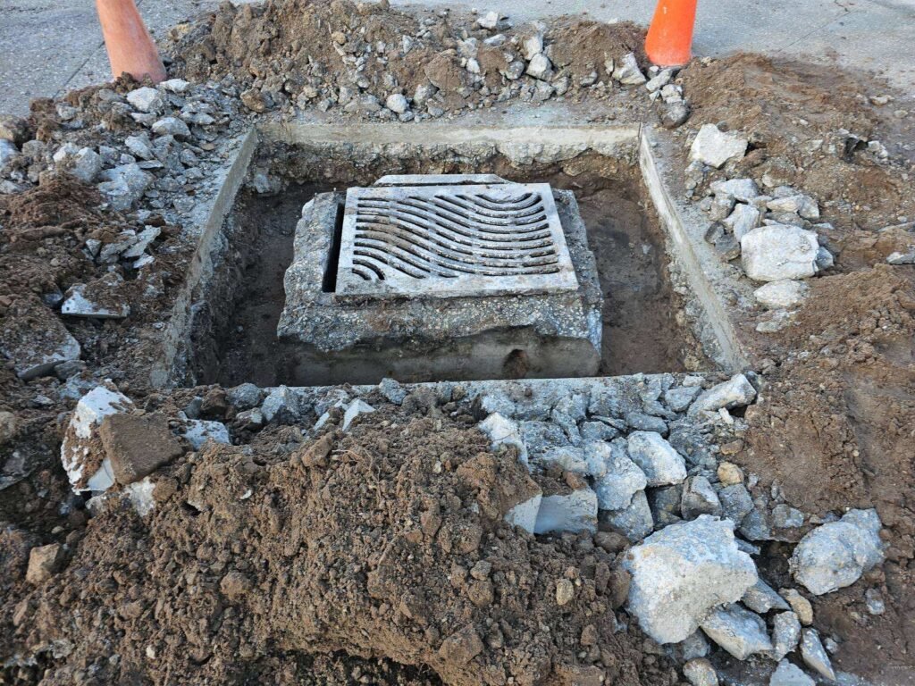 Manhole repair reconstruction Palm Beach