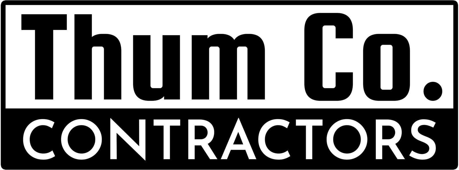 Thum Co Contractors Logo